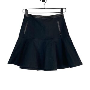 Club Monaco black skater skirt